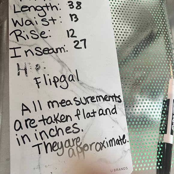 URBAN OUTFITTERS FITTED BOOTCUT PULL ON PANTS SIZE MEDIUM NAVY MUSTARD - Picture 6 of 6